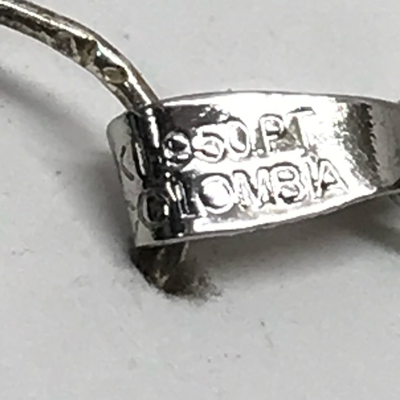 New Platinum Cross Pendant - Picture 3 of 8